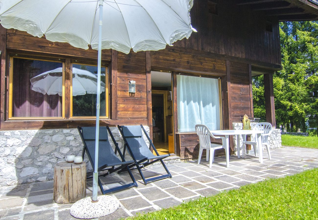 Appartamento a Cortina d´Ampezzo - Comfort loft: centrale con giardino 