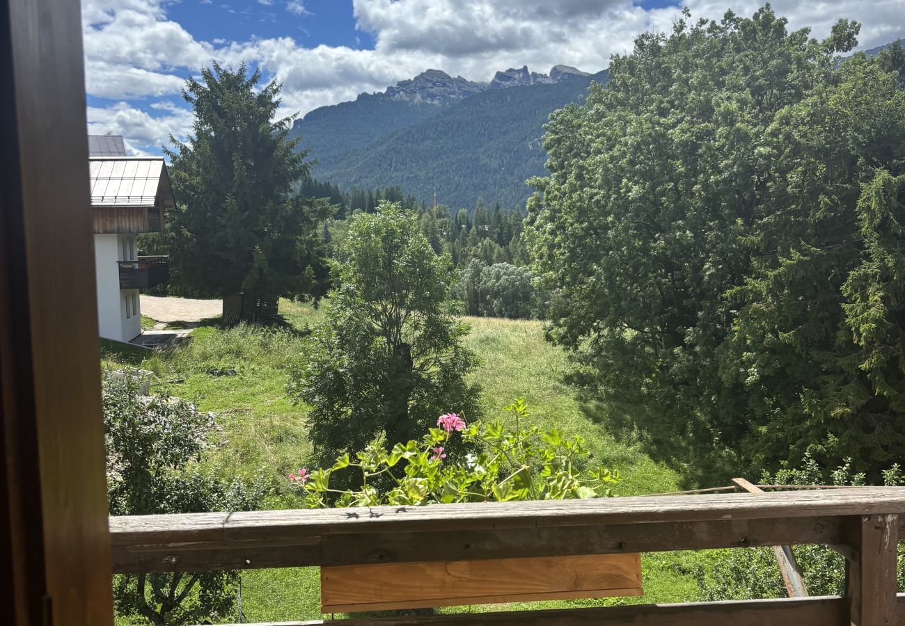 Appartamento a Cortina d´Ampezzo - CASA ALPINA: CENTRALE CON VISTA SULLE DOLOMITI