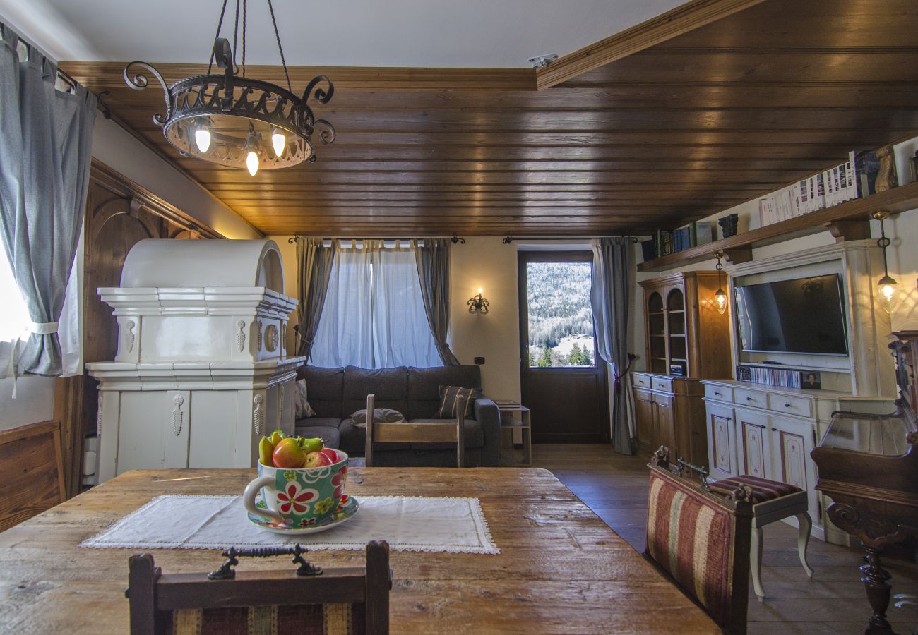 Appartamento a Cortina d´Ampezzo - Nido romantico con vista panoramica