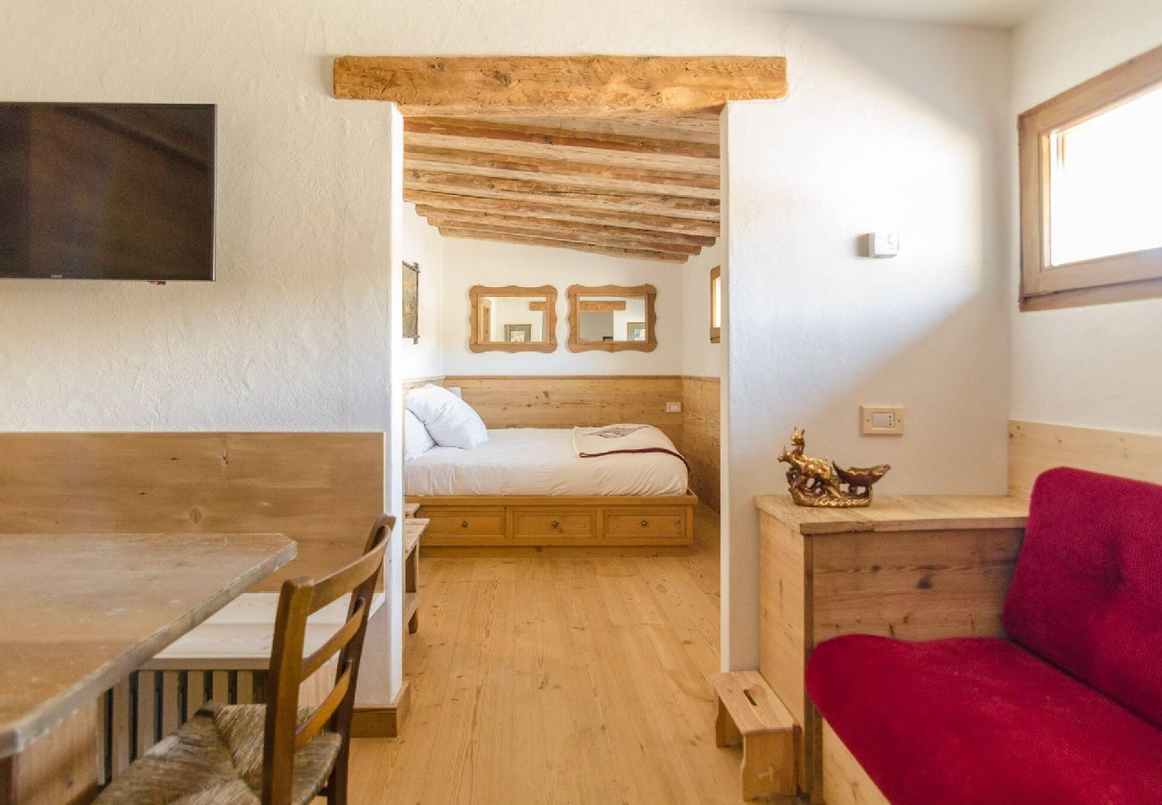 Ferienwohnung in Cortina d´Ampezzo - Tofana Cosy Studio ( beds 2+1) 