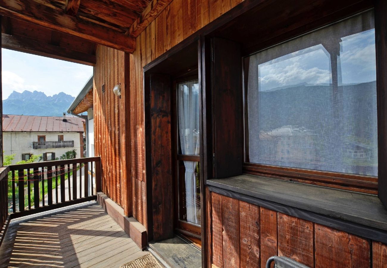 Ferienwohnung in Borca di Cadore - Appartamento ai piedi del Pelmo - Borca di Cadore centro 