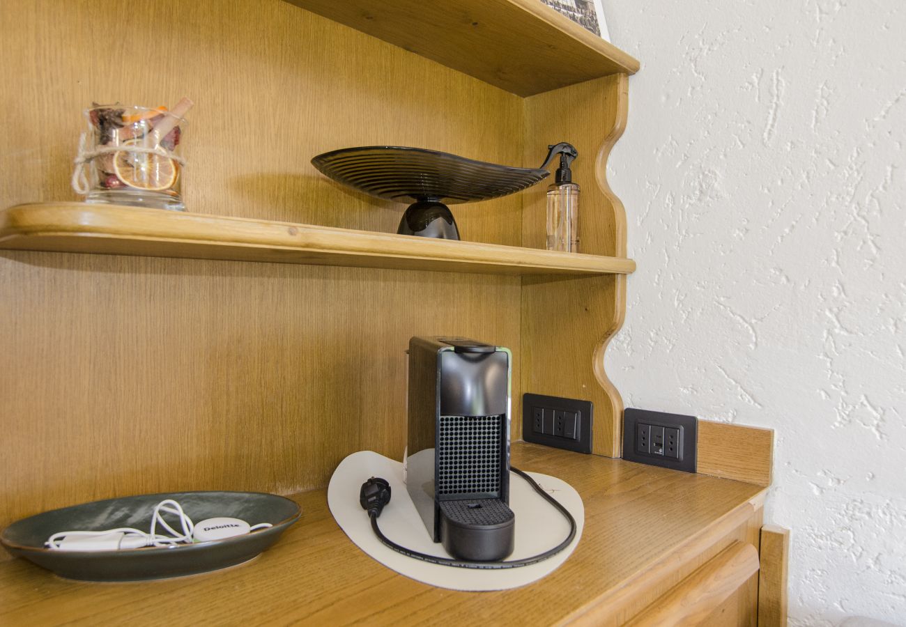 Ferienwohnung in Cortina d´Ampezzo - Comfort loft: centrale con giardino 