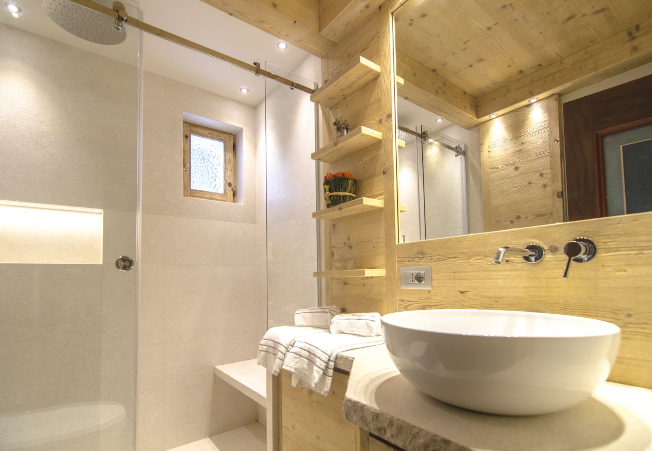 Ferienwohnung in Cortina d´Ampezzo - Delizioso appartamento con vista, wifi, in centro 