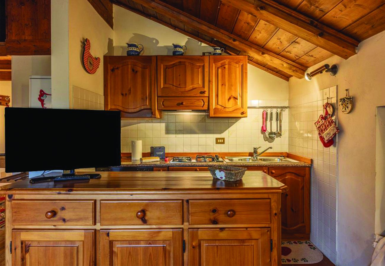 Ferienwohnung in San Vito di Cadore - Casa Mary: 4 posti letto vista Pelmo