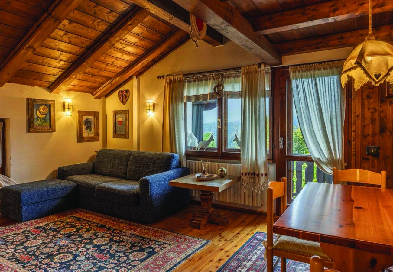 Ferienwohnung in San Vito di Cadore - Casa Mary: 4 posti letto vista Pelmo