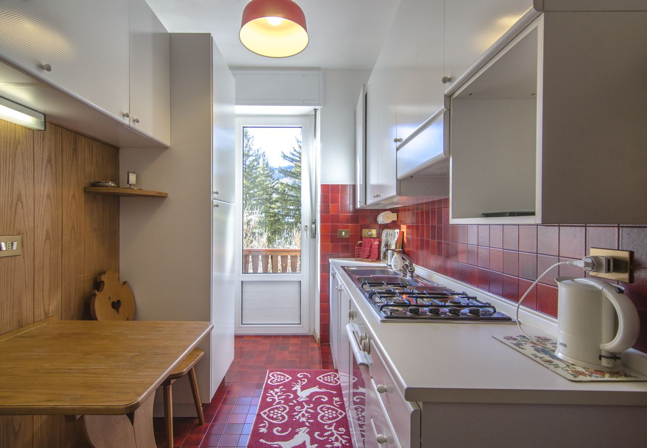 Ferienwohnung in Cortina d´Ampezzo - Appartamento Alpino a Cortina, Comodo e Centrale