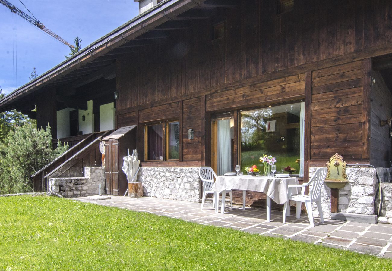 Apartment in Cortina d´Ampezzo - Comfort loft: central zone and garden.