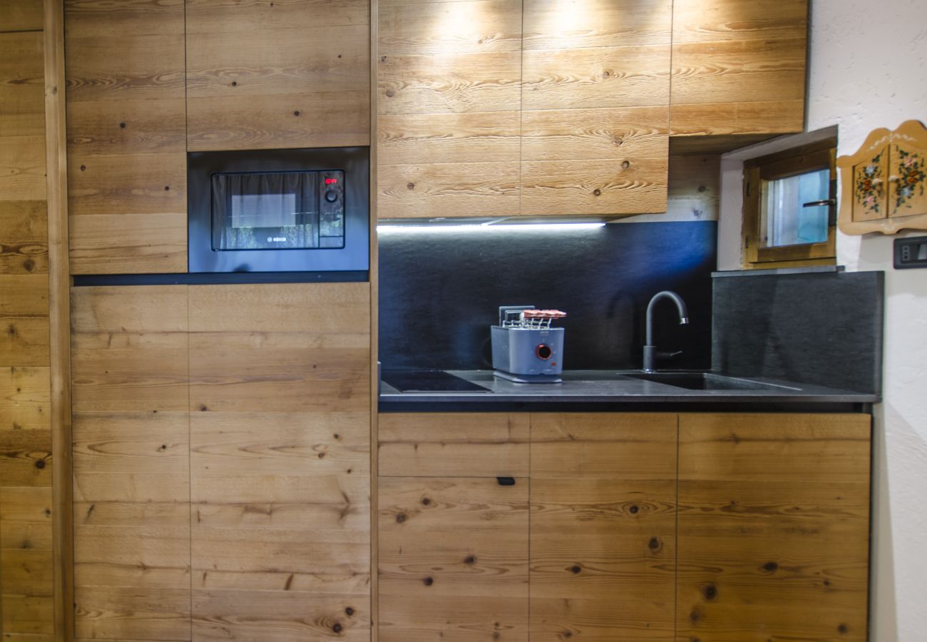 Apartment in Cortina d´Ampezzo - Comfort loft: central zone and garden.
